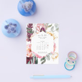 Prospectus 11,4 Cm X 14,2 Cm Calendrier budgétaire Enregistrer la date | Annabe (Simple)