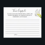 Prospectus 11,4 Cm X 14,2 Cm Calla Lilies Time Capsule mariage carte anniversai<br><div class="desc">Ajoutez vos propres informations et pour une personnalisation plus poussée,  cliquez sur le lien "cliquez pour customiser plus loin".
~ Vérifier la collection pour les jeux,  les invitations,  les signes et plus ~</div>