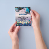 Prospectus 11,4 Cm X 14,2 Cm Carnival Party Flyer (main)