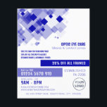 Prospectus 11,4 Cm X 14,2 Cm Carrés Bleus, Opticien, Praticien Technique<br><div class="desc">Carrés Bleus,  Opticien,  Praticien Technique Flyers Publicitaires Par Le Magasin Carte de visite.</div>