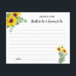 Prospectus 11,4 Cm X 14,2 Cm Carte de Fête des mariées Sunflower pour Couple<br><div class="desc">Conception Fête des mariées verdoyante des tournesols. Pour une personnalisation supplémentaire (changer d'autres termes,  couleur de police,  style de police),  cliquez sur personnaliser,  faites défiler vers le bas et cliquez sur le lien "cliquer pour customiser plus loin". ~ Vérifier la collection pour les jeux,  invitations,  signes et plus ~</div>