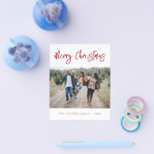 Prospectus 11,4 Cm X 14,2 Cm Carte de Noël Budget (Simple)