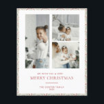 Prospectus 11,4 Cm X 14,2 Cm Carte de Noël moderne BUDGET<br><div class="desc">Créez une impression durable cette saison avec une carte de vacances unique. Ce modèle simple et moderne présente un design moderne et propre. Customisez-le avec vos informations et faites-le vous-même ! Budget Paper est mince ! ***Mise à niveau pour un papier plus épais. Les enveloppes ne sont pas incluses dans...</div>