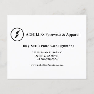 Prospectus 11,4 Cm X 14,2 Cm Carte de visite standard de 3,5 pouces x 2,0 pouce