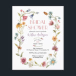 Prospectus 11,4 Cm X 14,2 Cm Carte d'invitation Bohème pour une Mariée avec Fle<br><div class="desc">Cette création présente un délicat bouquet en couronne de fleurs sauvages peintes à la main et de verdure,  accompagné d'une combinaison charmante de polices modernes et rustiques. Découvrez l'ensemble de la collection pour plus d'articles assortis !</div>