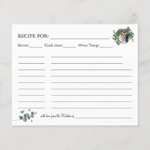 Prospectus 11,4 Cm X 14,2 Cm Carte Eucalyptus greenery Recette