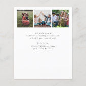 Prospectus 11,4 Cm X 14,2 Cm Carte Joyeuse Noël Budget multi photo (Dos)