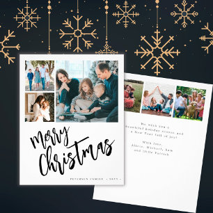 Prospectus 11,4 Cm X 14,2 Cm Carte Joyeuse Noël Budget multi photo