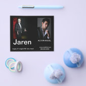 Prospectus 11,4 Cm X 14,2 Cm Cartes Comp Abordables Pour Acteur (Simple)