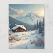 Prospectus 11,4 Cm X 14,2 Cm Charme alpin (Dos)