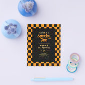 Prospectus 11,4 Cm X 14,2 Cm Cheap Retro Spooky One Halloween Birthday (Simple)