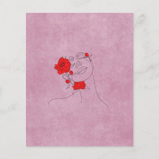 Prospectus 11,4 Cm X 14,2 Cm Cheveux et maquillage (Dos)