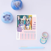 Prospectus 11,4 Cm X 14,2 Cm Chippon français (Simple)