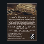 Prospectus 11,4 Cm X 14,2 Cm Chocolate de luxe, Advert Confectionery Supplies<br><div class="desc">Chocolate de luxe,  Confectionery Supplies Advertising Flyers By The Business Card Store.</div>