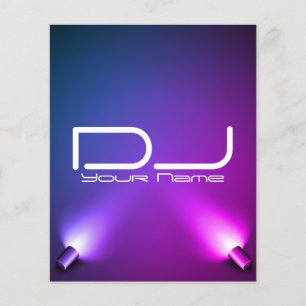 Prospectus 11,4 Cm X 14,2 Cm Circulaire Classy DJ Party