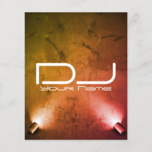 Prospectus 11,4 Cm X 14,2 Cm Circulaire Classy DJ Party