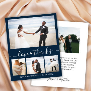 Prospectus 11,4 Cm X 14,2 Cm Circulaire de Mariage de collage simple budget