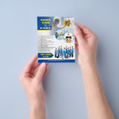 Prospectus 11,4 Cm X 14,2 Cm Circulaire de service de nettoyage résidentiel (main)