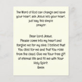 Prospectus 11,4 Cm X 14,2 Cm Circulaire d'évangile (Dos)