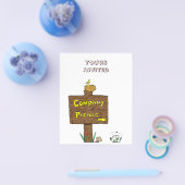 Prospectus 11,4 Cm X 14,2 Cm Circulaire Entreprise Pique-nique (Simple)