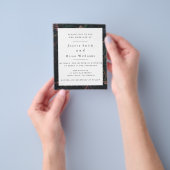 Prospectus 11,4 Cm X 14,2 Cm Circulaire Mariage Imaginaire (main)