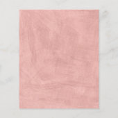 Prospectus 11,4 Cm X 14,2 Cm Circulaire personnalisée Russe Rose Chien Grooming (Dos)