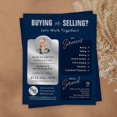 Prospectus 11,4 Cm X 14,2 Cm Circulaire professionnelle de l'agent immobilier M