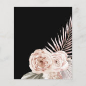 Prospectus 11,4 Cm X 14,2 Cm Circulaire rose tropicale (Dos)