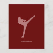 Prospectus 11,4 Cm X 14,2 Cm Classes d'autodéfense des femmes (Dos)