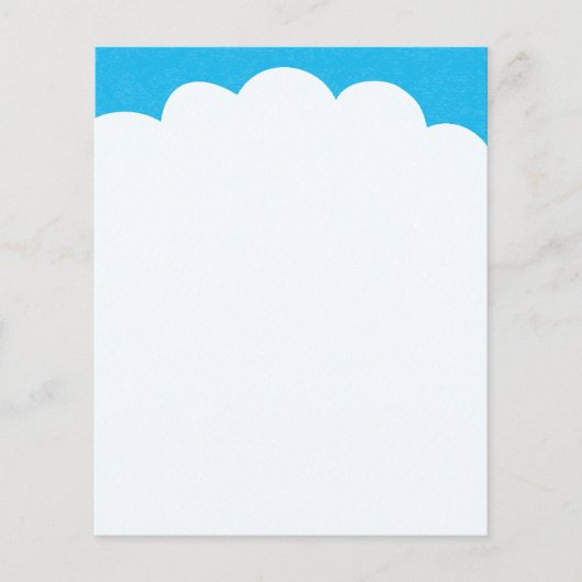 Prospectus 11,4 Cm X 14,2 Cm Cloud Tops (Devant)