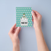 Prospectus 11,4 Cm X 14,2 Cm Cold snowman (main)