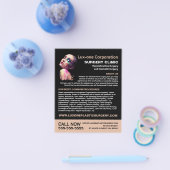 Prospectus 11,4 Cm X 14,2 Cm Conception Polygonale, Chirurgien Plastique, Chiru (Simple)