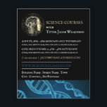 Prospectus 11,4 Cm X 14,2 Cm Conception scientifique, Cours de sciences Publici<br><div class="desc">Design Scientifique,  Cours De Science Annonces Publicitaires Par Le Magasin Carte de visite.</div>
