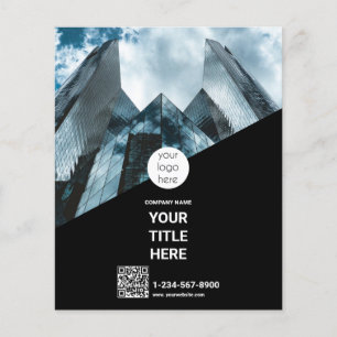 Prospectus 11,4 Cm X 14,2 Cm Conférence d'entreprise personnalisée