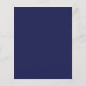 Prospectus 11,4 Cm X 14,2 Cm Confirmation eucalyptus vert invitation bleue (Dos)