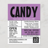 Prospectus 11,4 Cm X 14,2 Cm Confiserie moderne, Confiserie Fournitures Publici (Devant)