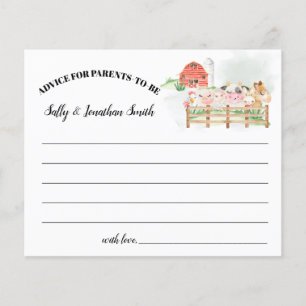 Prospectus 11,4 Cm X 14,2 Cm Conseils pour les futurs parents carte