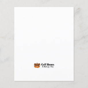 Prospectus 11,4 Cm X 14,2 Cm Côte du Golfe Crabe de l'Alabama