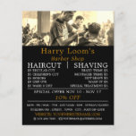 Prospectus 11,4 Cm X 14,2 Cm Coupe de cheveux, Barbiers pour hommes publicité<br><div class="desc">Coiffure,  Barbiers Hommes Publicité Flyers Par Le Magasin Carte de visite.</div>