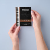 Prospectus 11,4 Cm X 14,2 Cm Cours de piano (main)