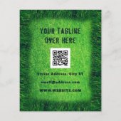 Prospectus 11,4 Cm X 14,2 Cm Couverture de gazon  (Dos)