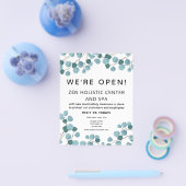 Prospectus 11,4 Cm X 14,2 Cm COVID Safe Nous sommes Open Business (Simple)