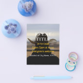 Prospectus 11,4 Cm X 14,2 Cm Cowboy Ranch Rural flyer (Simple)