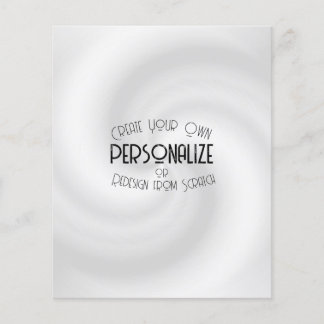 Prospectus 11,4 Cm X 14,2 Cm Create Your Own Custom Design