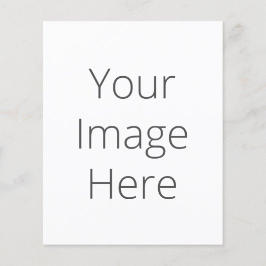 Prospectus 11,4 Cm X 14,2 Cm Créez votre Flyer (Devant)