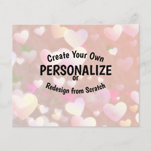 Prospectus 11,4 Cm X 14,2 Cm Créez votre propre (Devant)