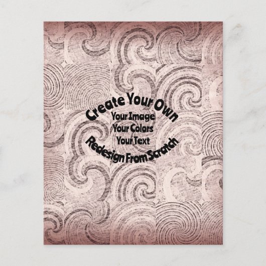 Prospectus 11,4 Cm X 14,2 Cm Créez votre propre conception personnalisée (Devant)