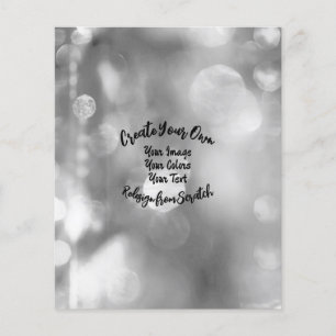 Prospectus 11,4 Cm X 14,2 Cm Créez votre propre couleur/conception personnalisé