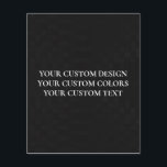 Prospectus 11,4 Cm X 14,2 Cm Créez votre propre personnalisation<br><div class="desc">Customisez ce produit en ajoutant vos propres images et texte et en choisissant vos polices et couleurs préférées. Visitez Aviary Art sur Zazzle pour voir toute notre collection de produits faciles à personnaliser et de haute qualité!</div>