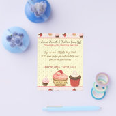 Prospectus 11,4 Cm X 14,2 Cm Cupcake Fun (Simple)